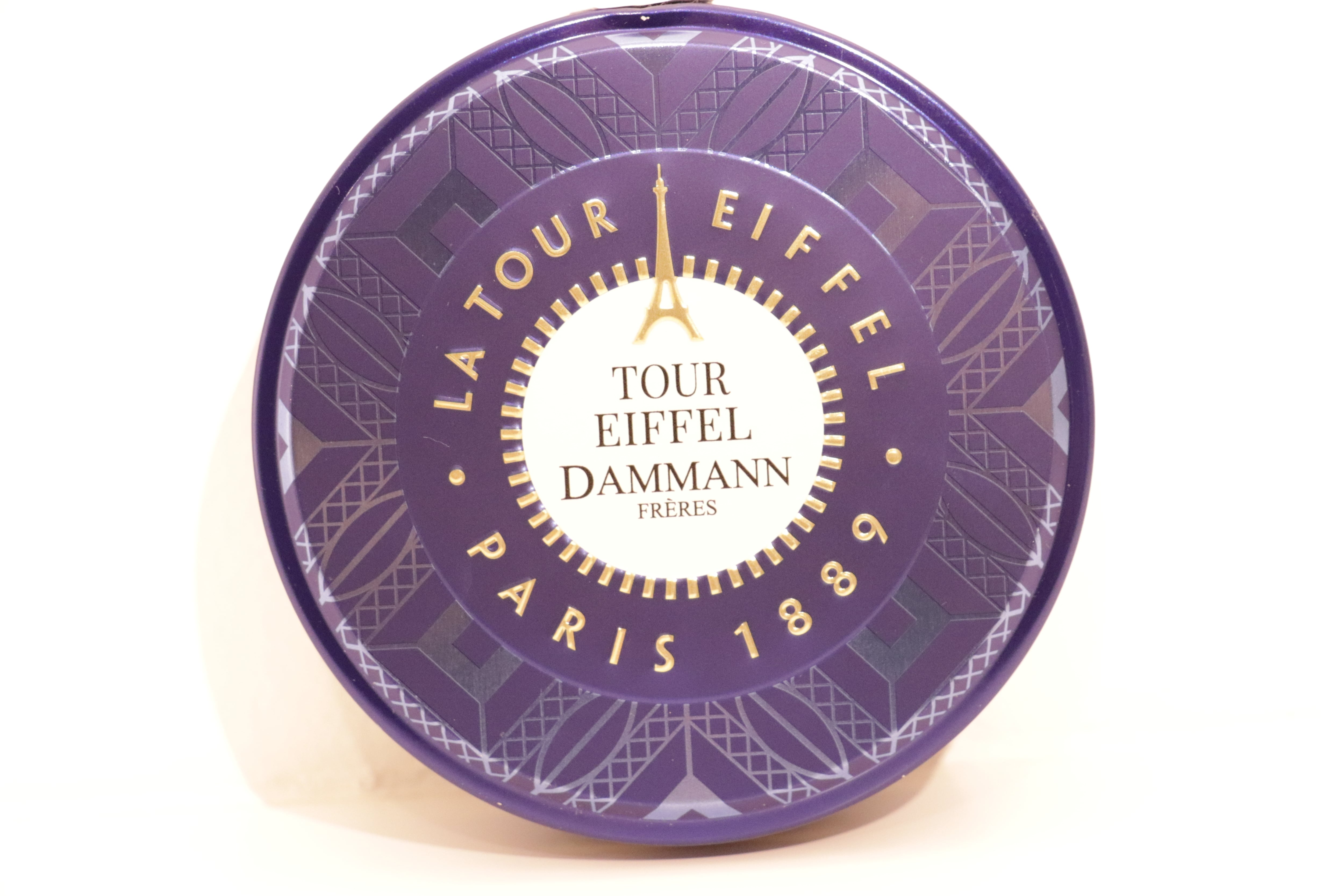 パリからのお土産便 Dammann Frères 缶入エッフェル塔6袋