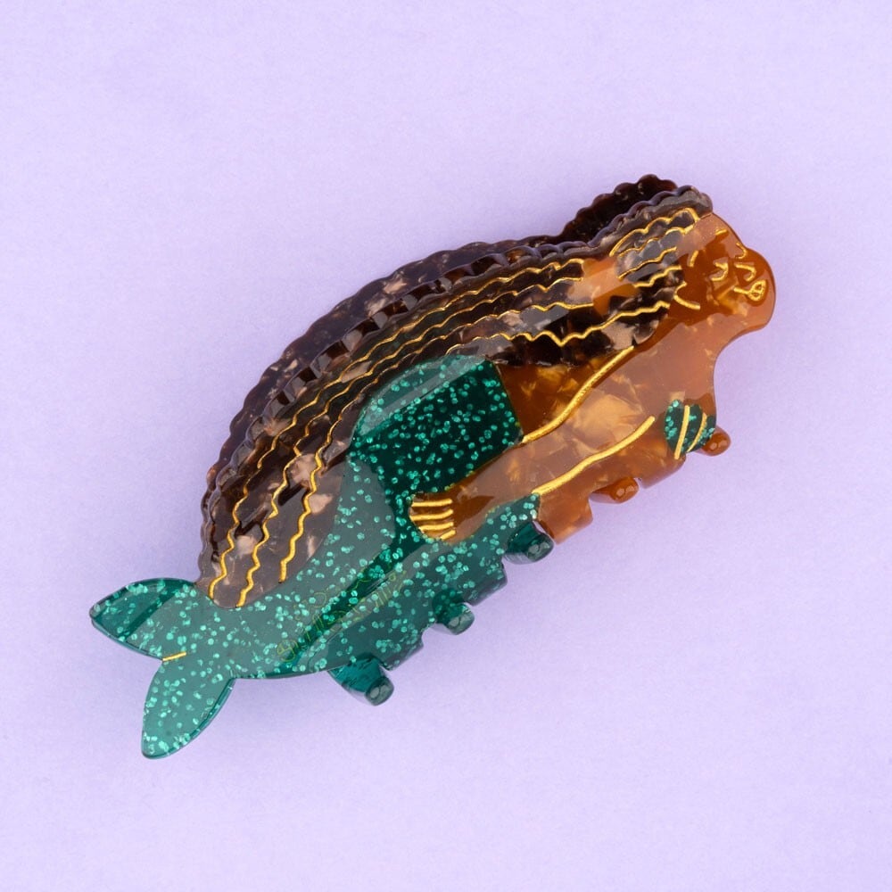 sold out» Coucou Suzette Green Mermaid Hair Claw ククシュゼット