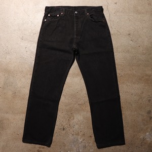 美品 36×30 Levi’s 501 USA 98年 サルファーブラック デニムパンツ リーバイス