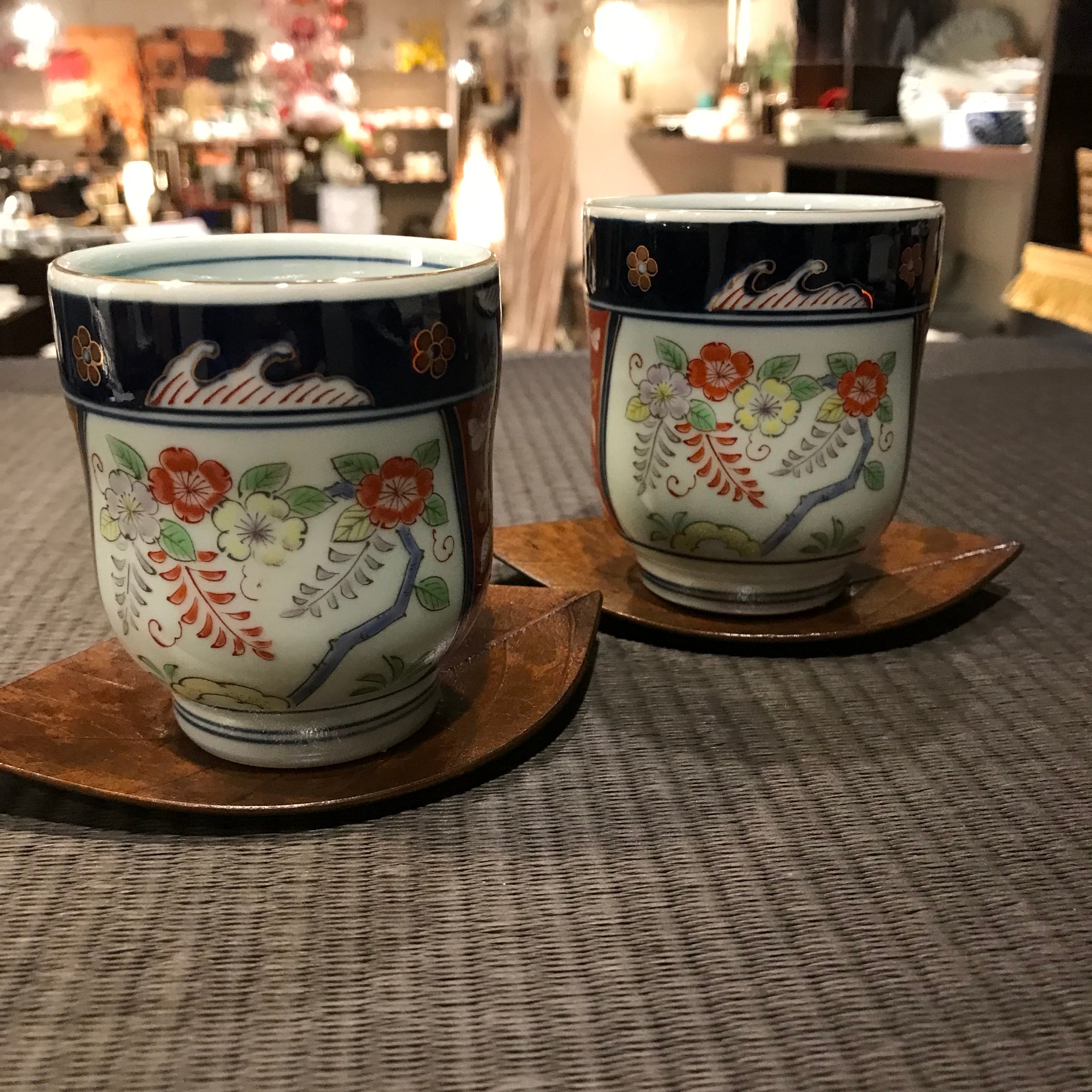 MIKASA 古伊万里 コーヒーカップと平鉢セット