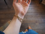 CHAIN BRACELET / GOLD PLATE / FRANCE 1970-1980