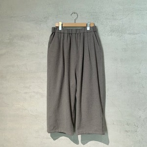 【evam eva】tuck pants/E253T188