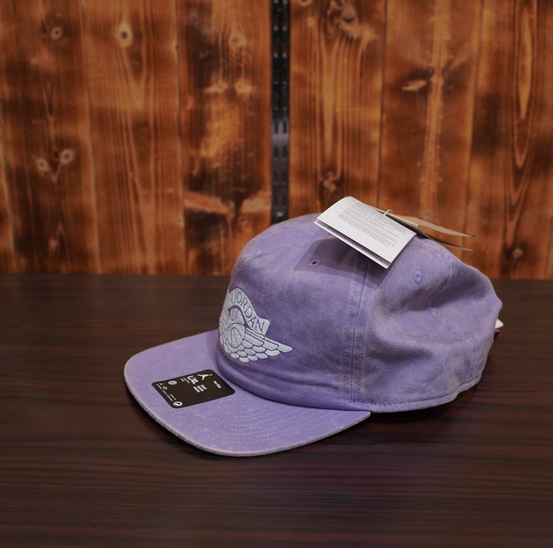 未使用タグ付き nike air jordan キャップ L/XL ナイキ ジョーダン 紫