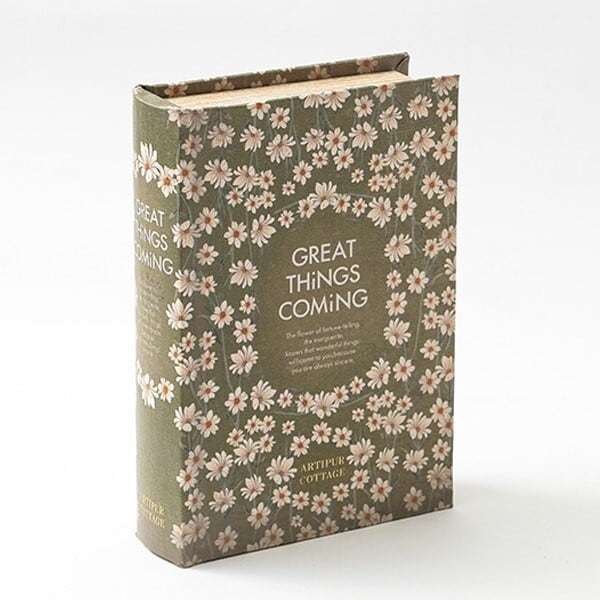 【雑貨・インテリア】ブックボックス グリーン/L