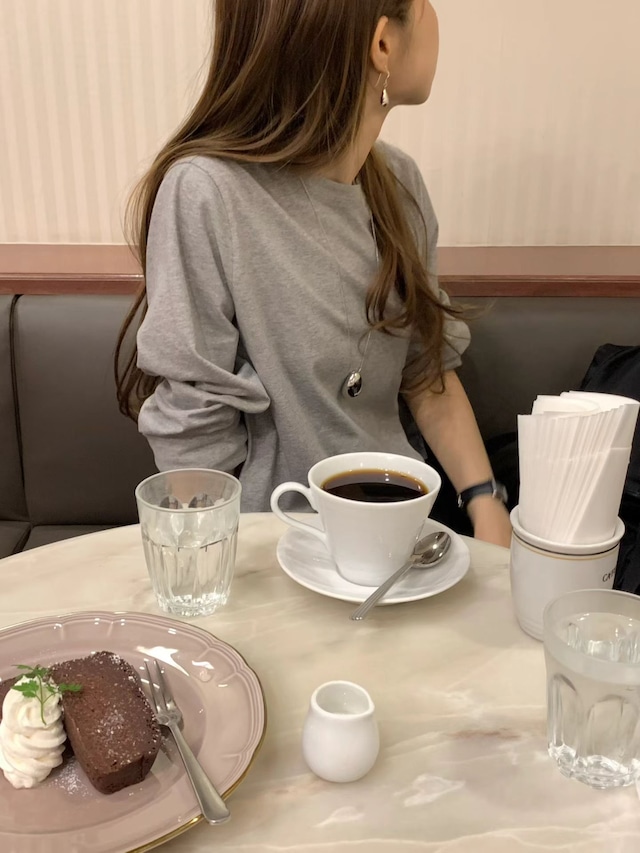 (OUNCE) cropped long tee