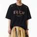 クロスモチーフレオパードロゴTシャツ 4col   A00103