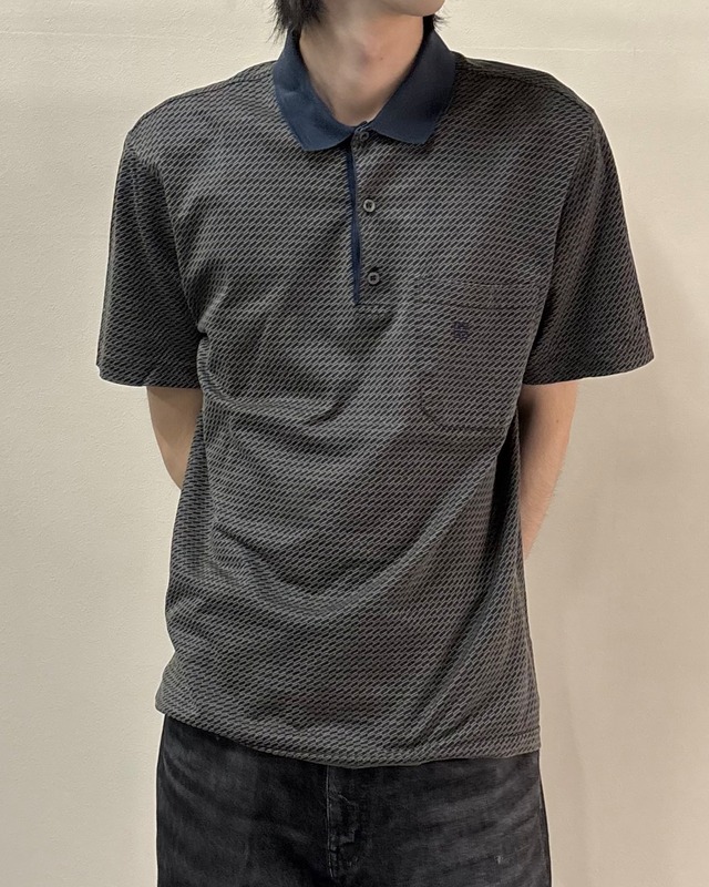 【GIVENCHY】all-over pattern polo shirt