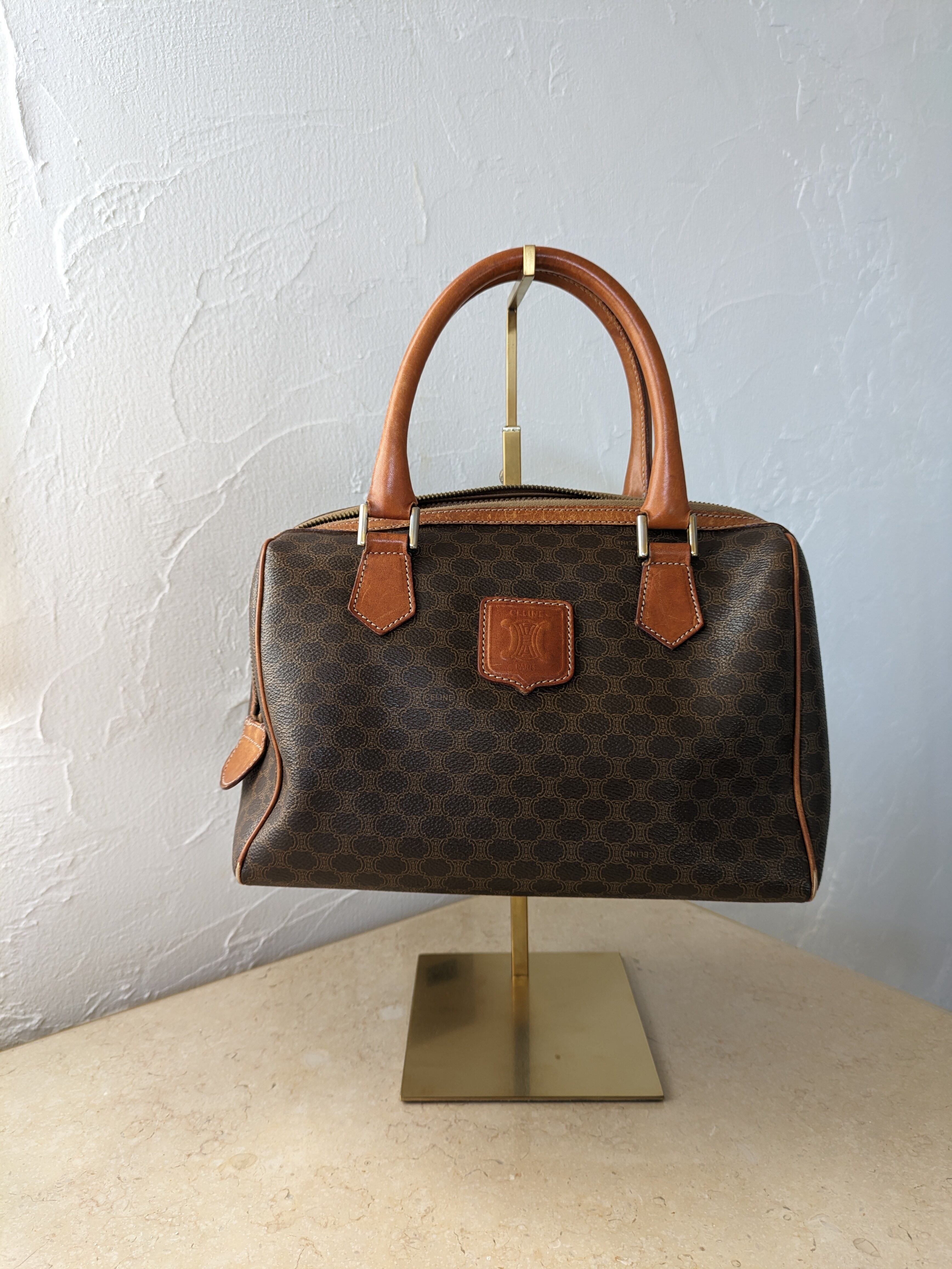 CELINE マカダム ボストンバッグ オールドセリーヌ old | Pay ID CELINE マカダム ボストンバッグ オールドセリーヌ old | Pay ID