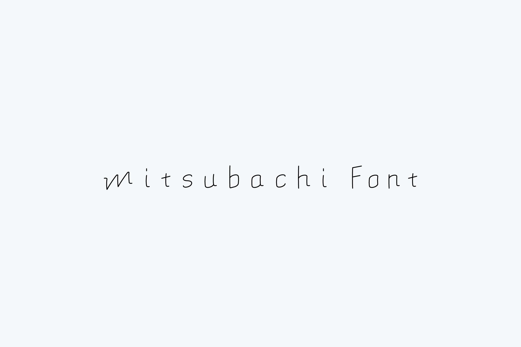 mitsubachi Font