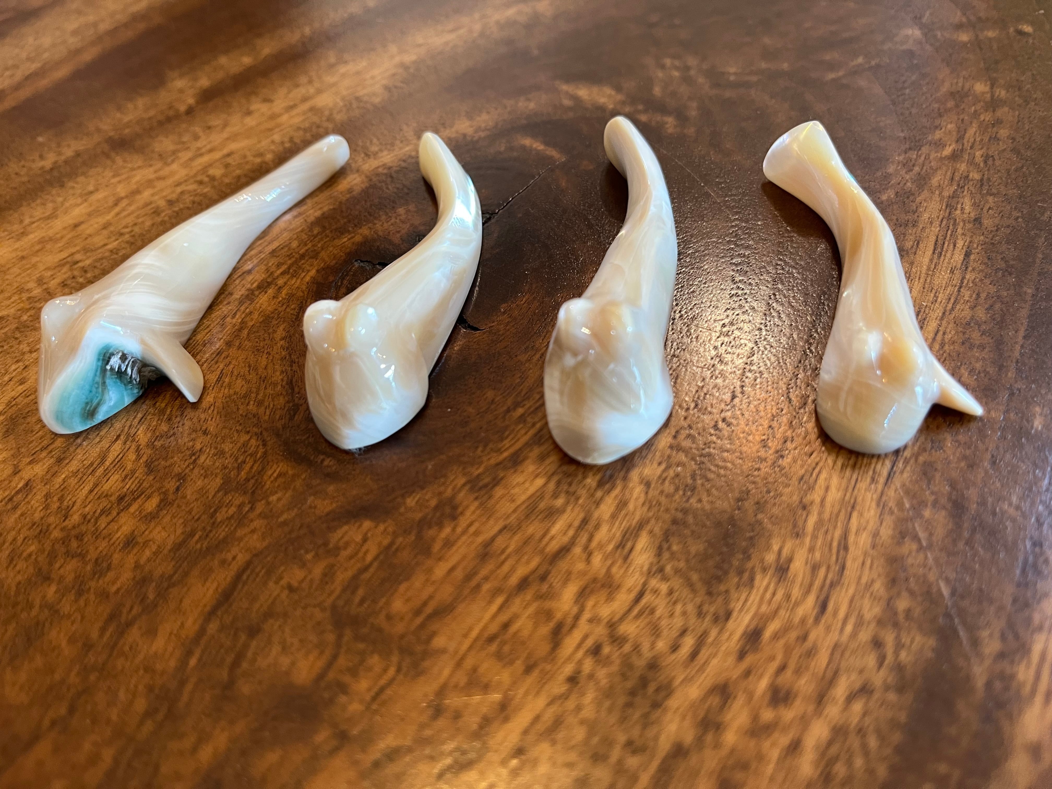 夜光貝の箸置き とんとんみー | yafhita ヤフィタ シェルアクセサリー