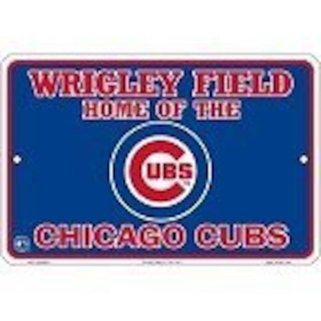 【ライセンスプレート】WRIGLEY FIELD CHICAGO CUBS