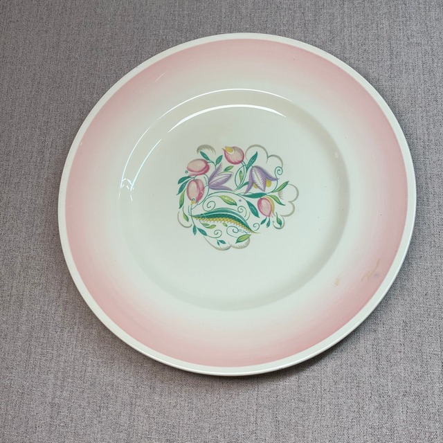 スージークーパー ドレスデンスプレイ プレート22.8cm イギリス製 ヴィンテージ susie cooper