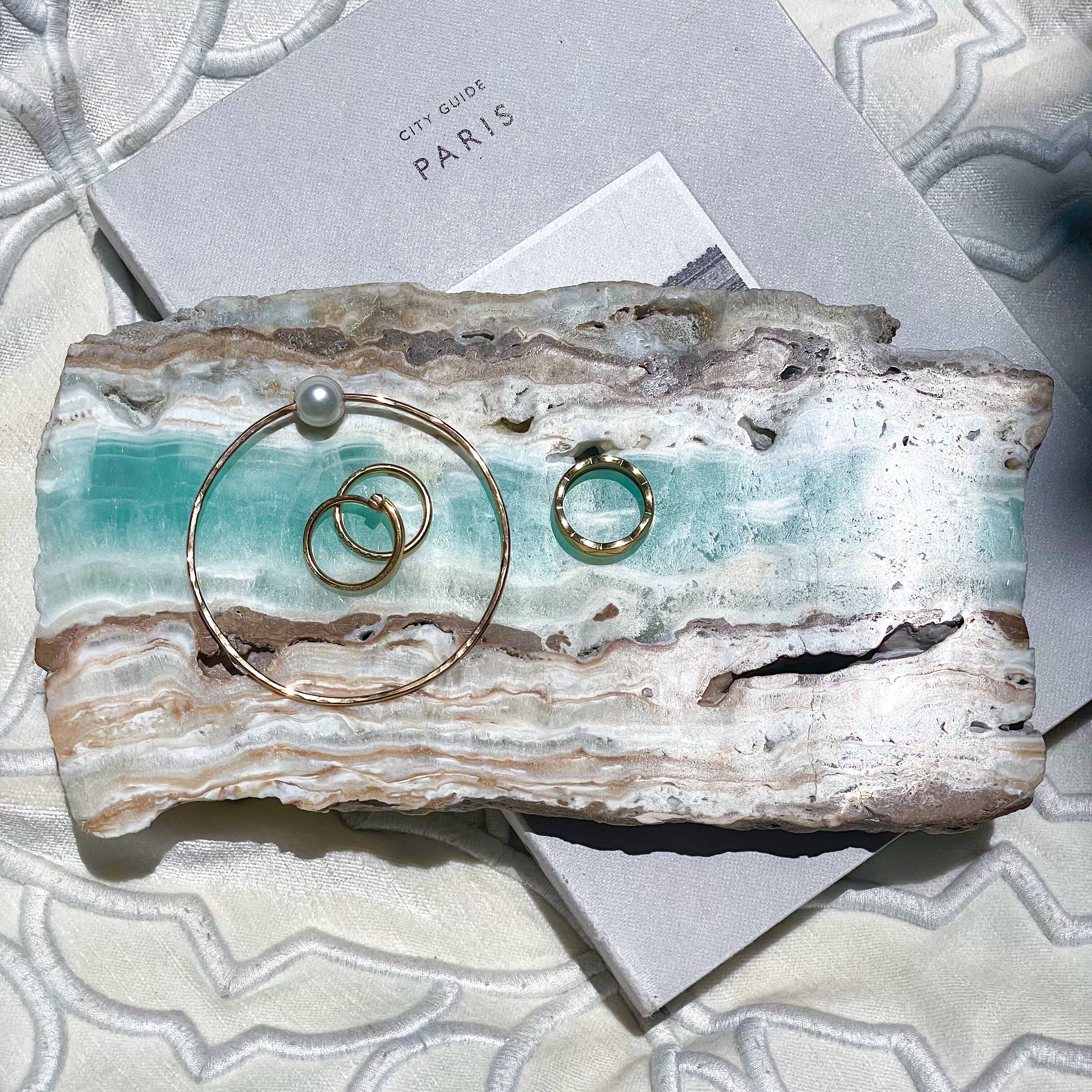 Caribbean Blue Calcite Slab ✧ カリビアンブルーカルサイト スラブ