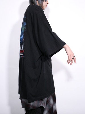 "Harley-Davidson" XXXL over silhouette “Strong and Free” graphic tee