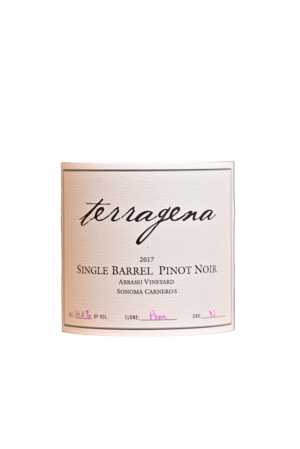 テラジェナ　シングル・バレル　ピノ・ノワール　ポマール・ニュートラル　17　Terragena Single Barrel Pinot Noir Pommard Neutral