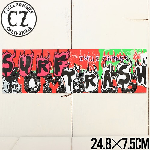 【送料無料】 Cycle Zombies サイクルゾンビーズ BUMPER STICKER ステッカー CZ-BSTK-001 #6