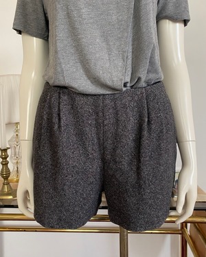 vanessa bruno wool short pants