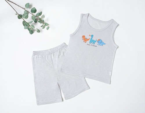 [Mellisse] Sleeveless top Modal Slub Undergarment (Modal Grey) / [멜리스] 민소매모달슬러브내의(모달그레이)
