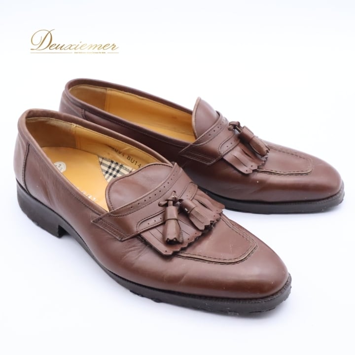 メンズファッション 24 1/2 BURBERRY バーバリー タッセルローファー