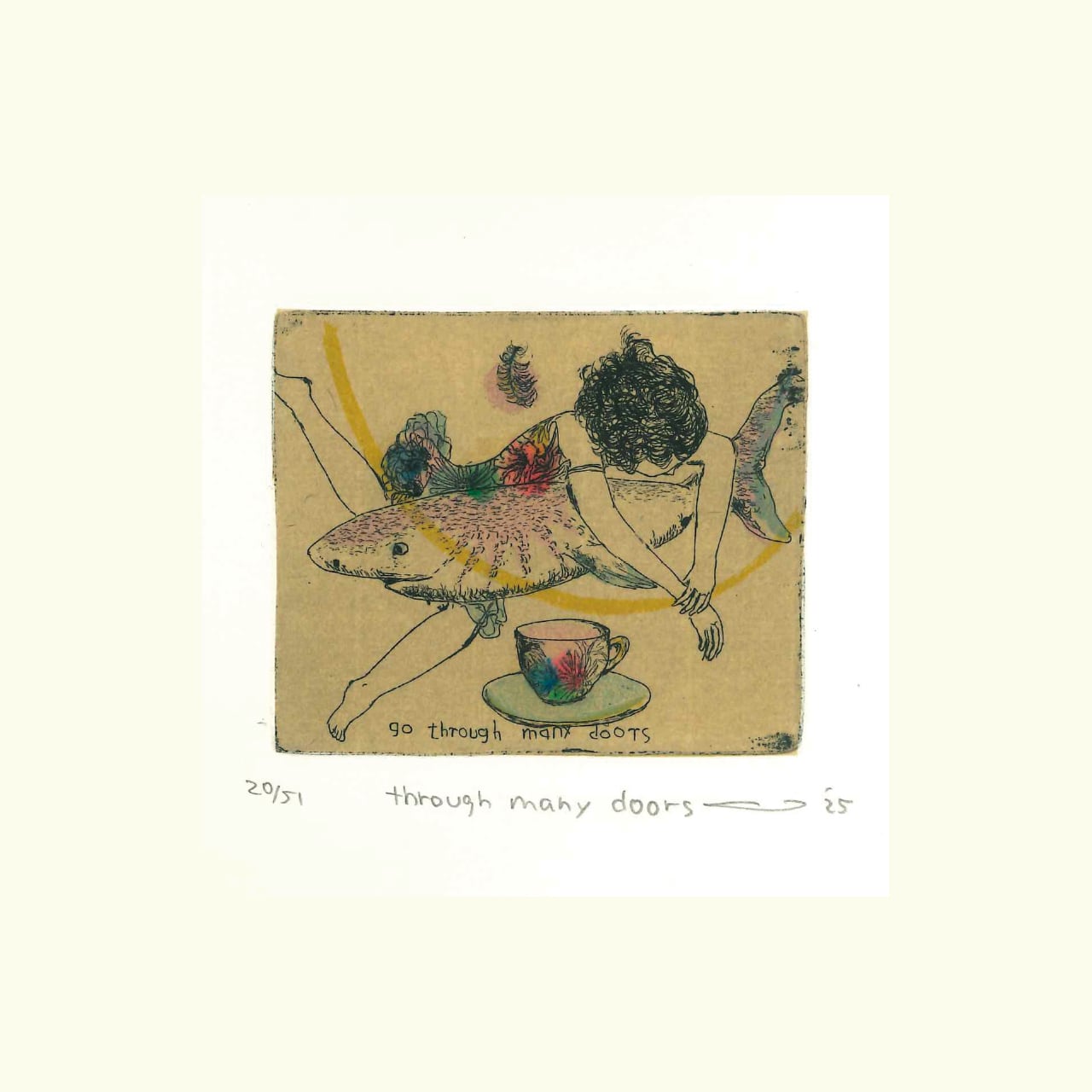 銅版画：イシイアツコ「through many doors」 | ON SUNDAYS