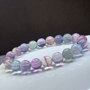 A75.多彩な色合い♪グラデーションフローライト ブレスレット