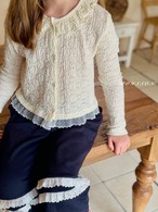 【即納】Pプレヤレースカーディガン