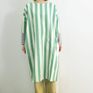 【最後の入荷】NAPRON 　ナプロン 　　COVERING WEAR　カバーリングウェア　-GREEN　 STRIPE-