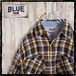 ガイジンメイド BLUE GEM ハリウッドランチマーケット ネルシャツ size M （Ⅱ）