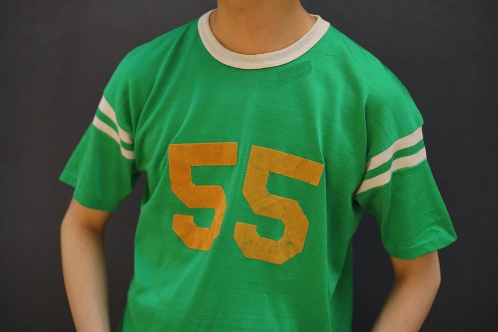 [MASON Athletic Wear] Vintage Football Numbering Game Shirt [1960s-]  Vintage Game T-Shirt | beruf powered by BASE