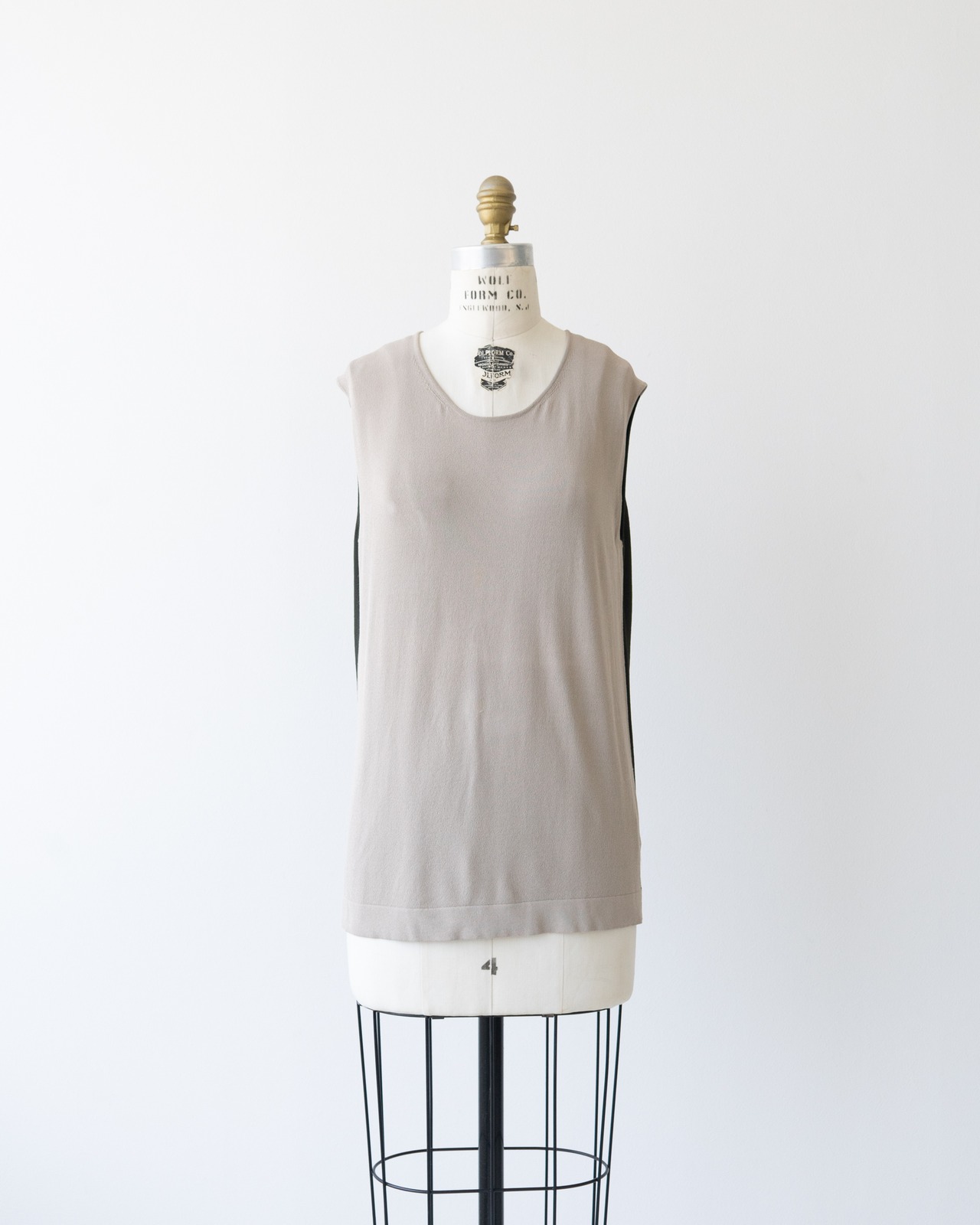 〈Hermès by martin margiela〉Sleeveless knit