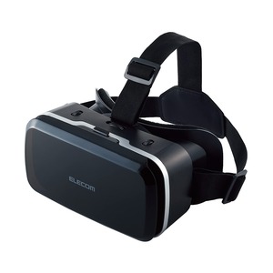 【数量限り】エレコム(ELECOM) VRゴーグル スタンダードタイプ スマートフォン対応 ブラック VRG-M02BK