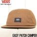 ストラップバックキャップ  帽子 VANS ヴァンズ EASY PATCH CAMP CAP VN000GK8CR6