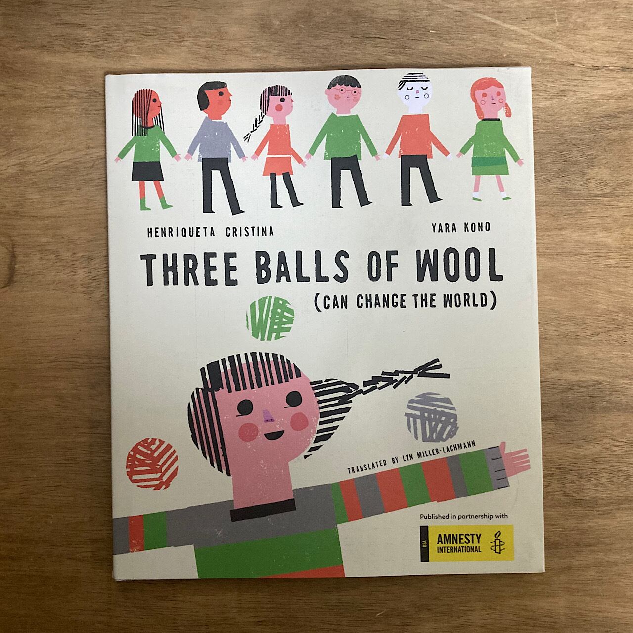素敵な洋書の絵本のお店　of　Wool　Books　Three　Leaf　Balls　Read