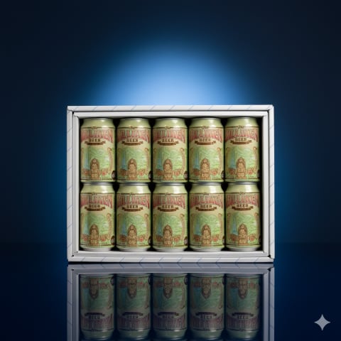 贈り物やプレゼントに！【箱代込】〈箕面ビール 〉箕面ビール ビリケン