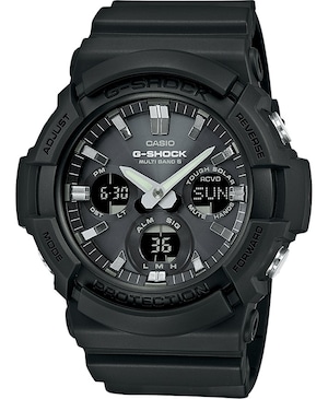 CASIO カシオ G-SHOCK ジーショック 電波ソーラー GAW-100B-1A ブラック 腕時計 メンズ