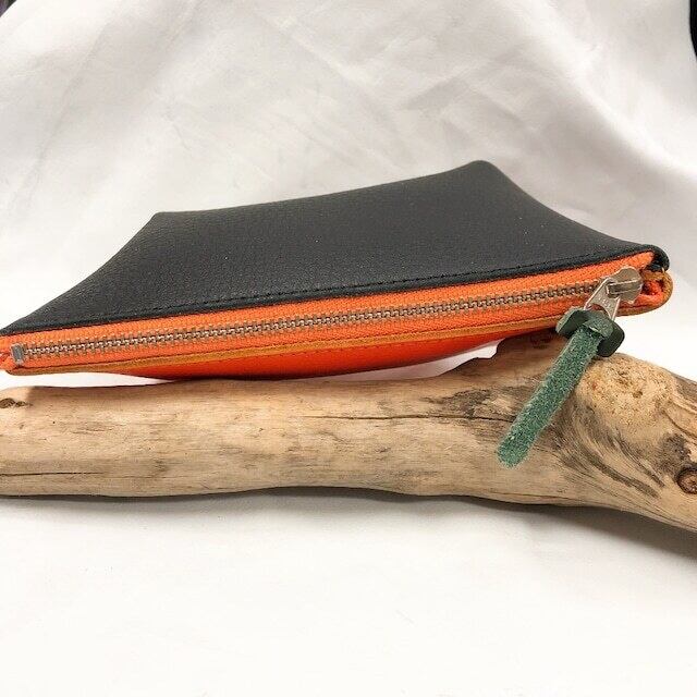 型紙】マチ付きポーチ | and leather 【初心者～中級者のための