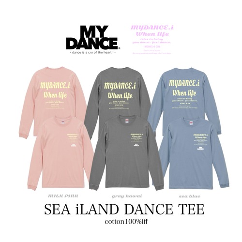 SEA iLAND Dance longtee