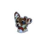 アップリケ　チワワ