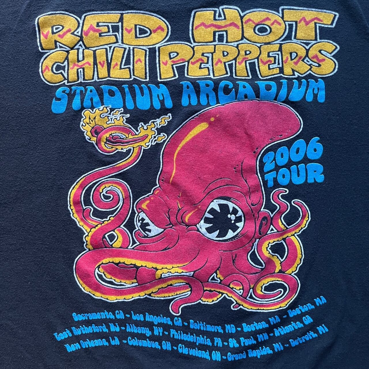 Red Hot Chili Peppers 2006 Stadium Arcadium Tour Band Tee