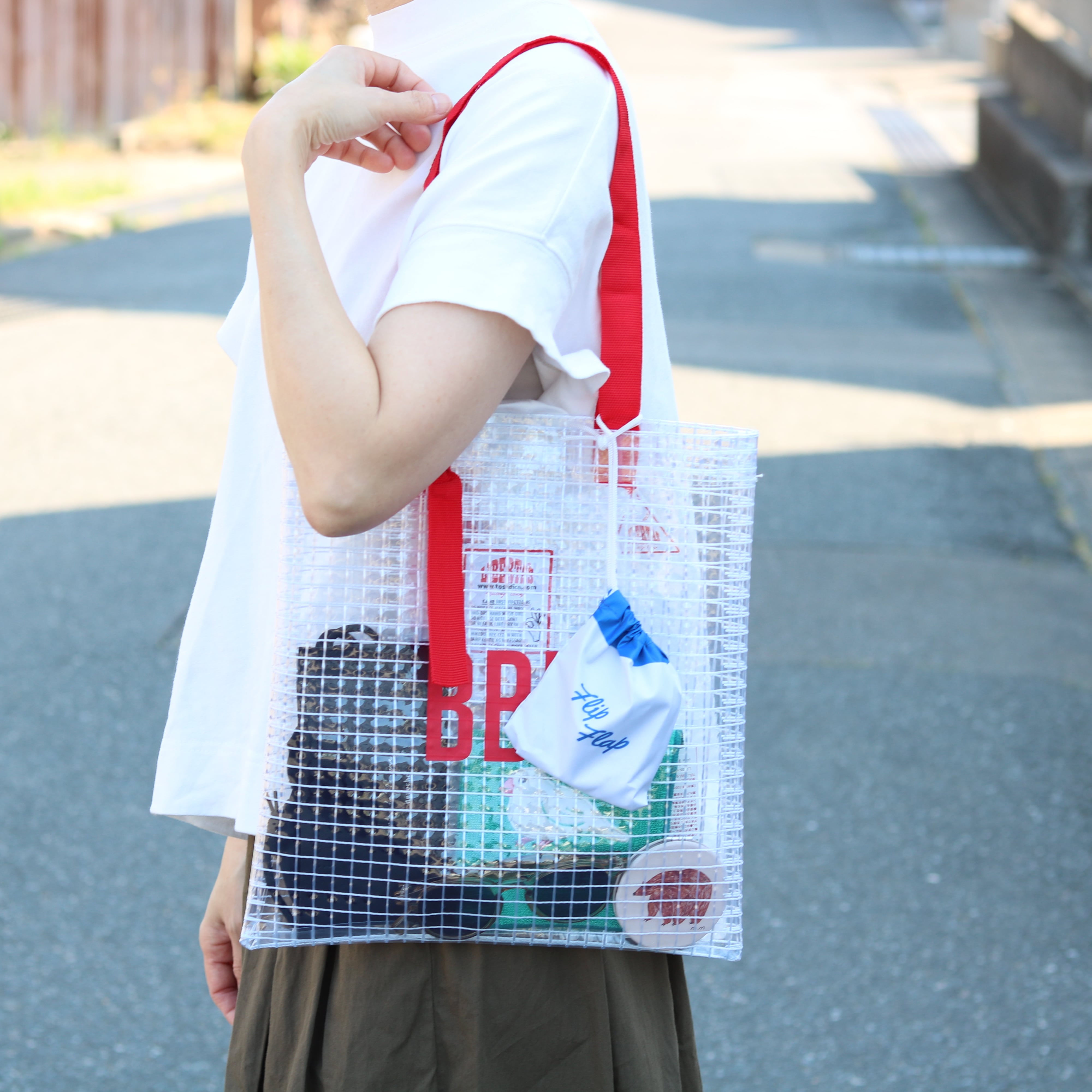 TOSSDICE BBH クリアチェックトート（S） | Zakka so-la