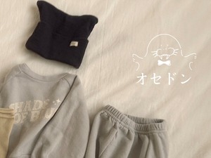 【valu bebe】にゃんこニット帽 チャコール FREE 240838