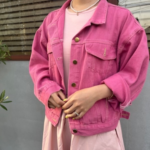 PINK DENIM JK