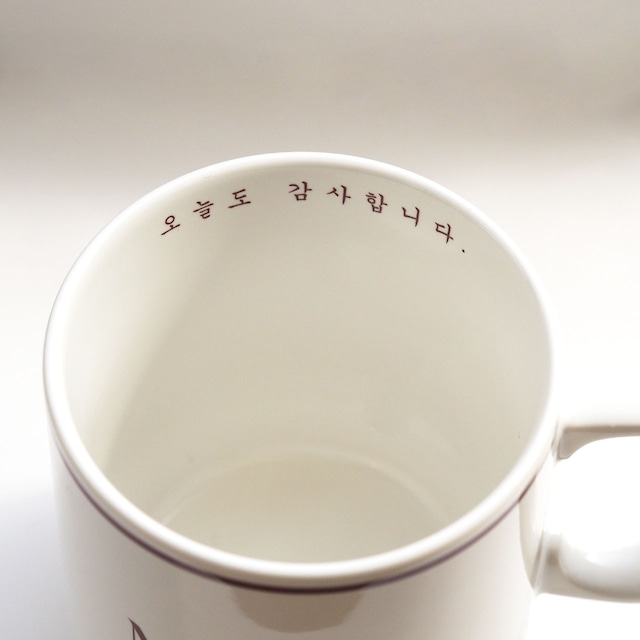 【数量限定】MUUN Seoul Original mug 韓国風マグカップ 韓国キッチン用品　