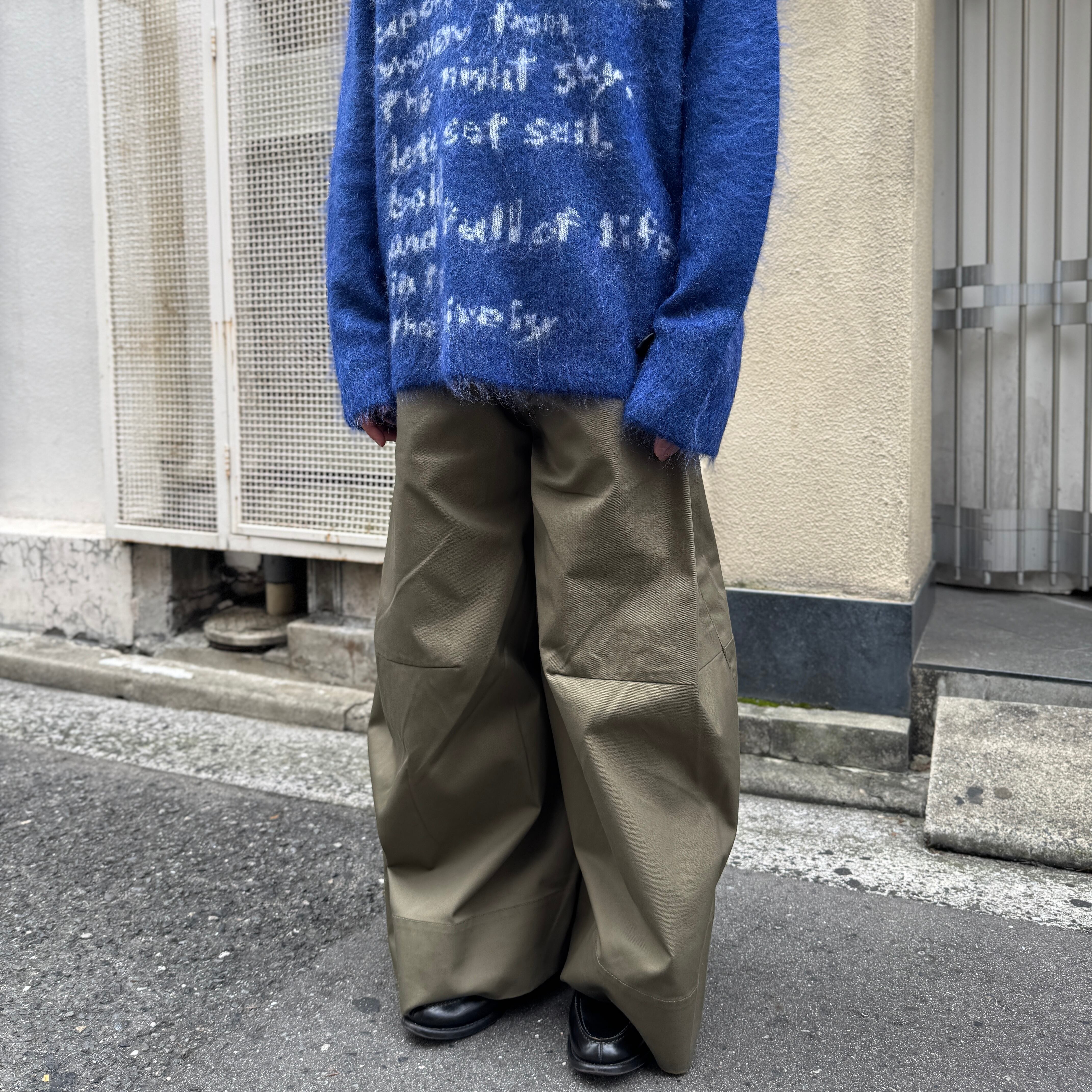 シンヤコヅカ　ディッキーズ　ブラック　S SHINYAKOZUKA / PANTALON WITH DICKIES / BLACK | ふぁいん
