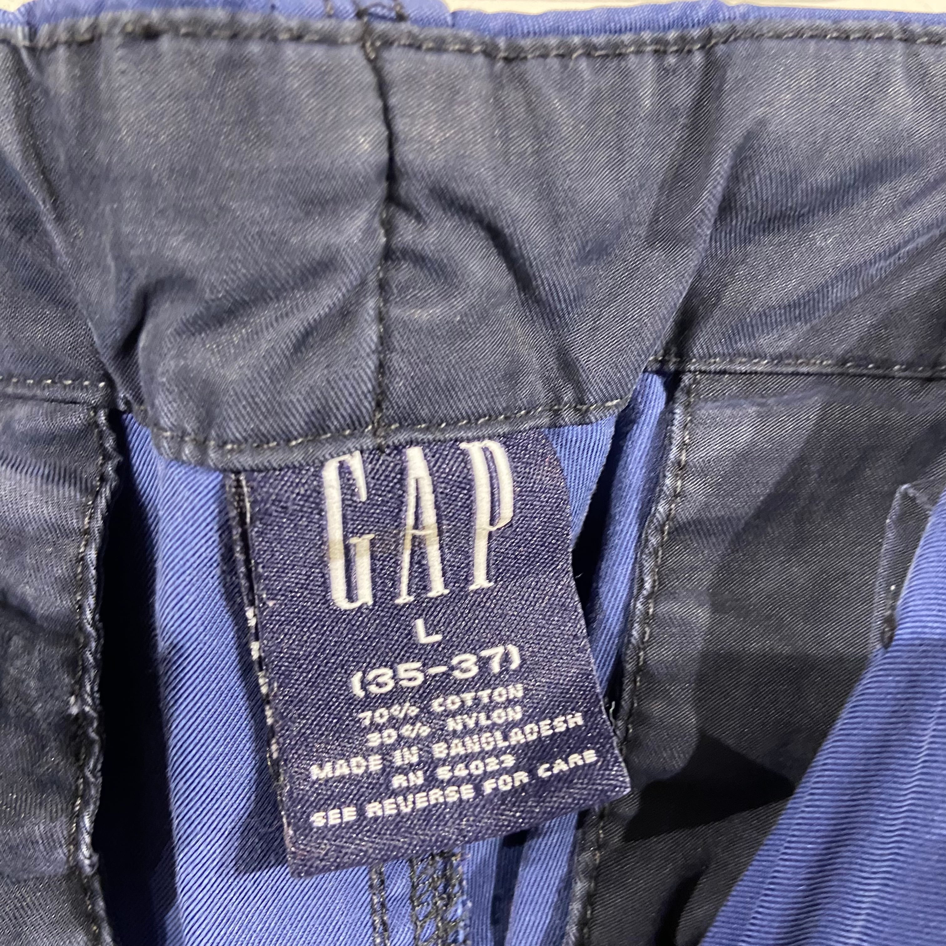 L 』OLD GAP オールドギャップ ギャップ ギミックパンツ コットン