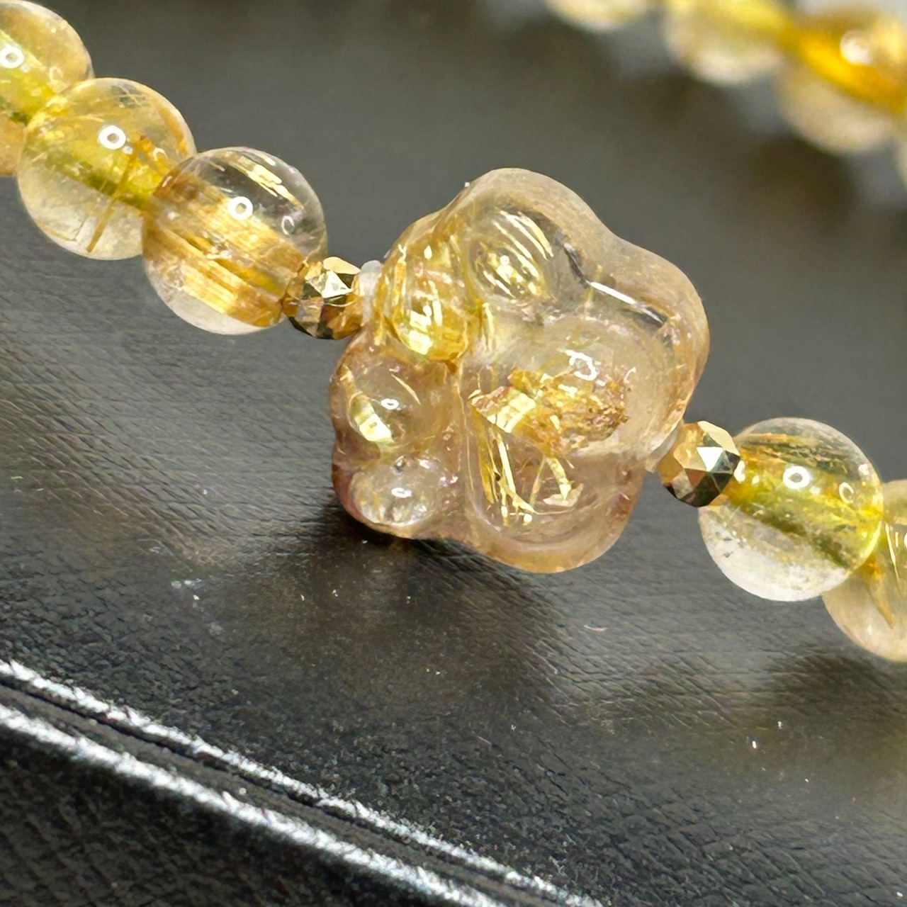 高級】パープルルチル ペンダントトップ k18 3.4g 恥じる 