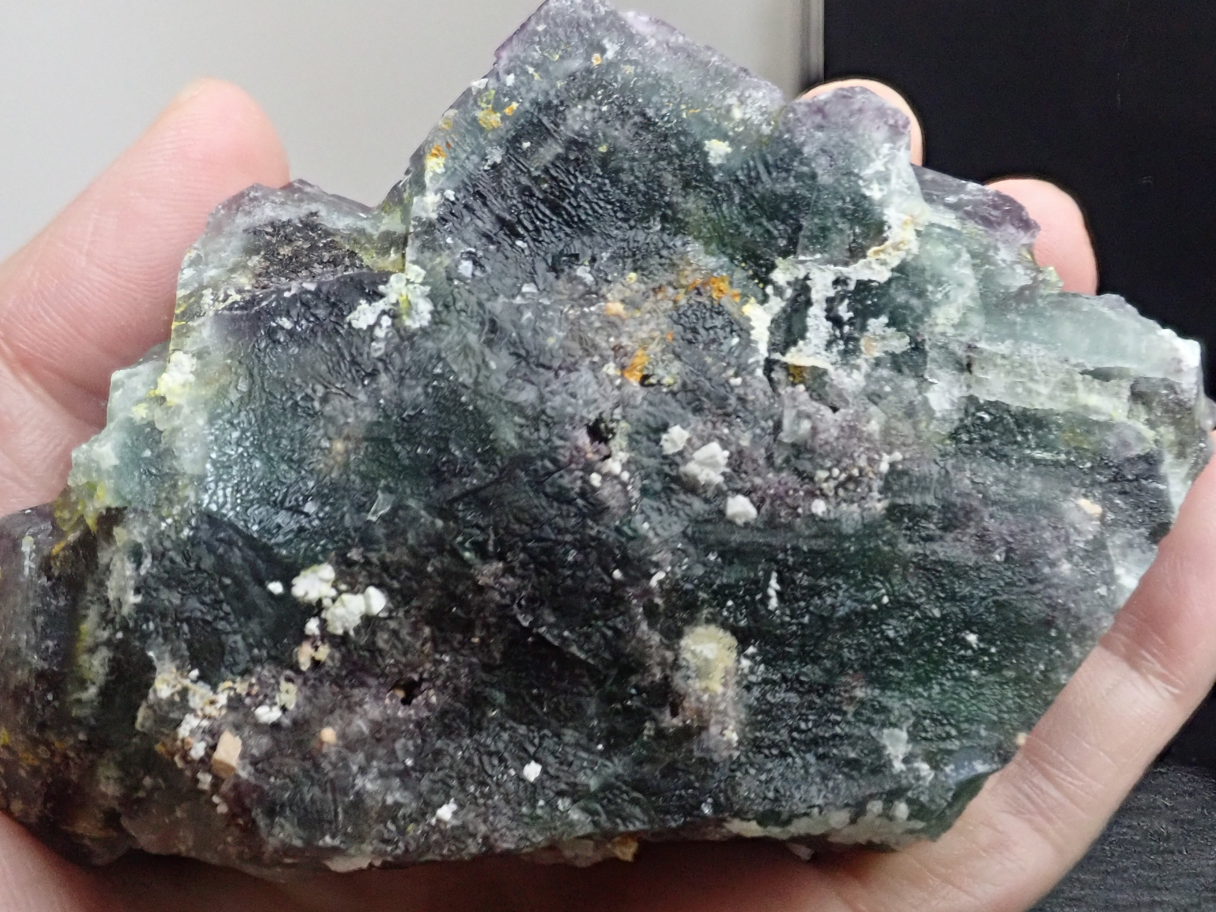 特大結晶】オコルス鉱山 フローライト 蛍石 原石 標本 | 石処たっちゃん