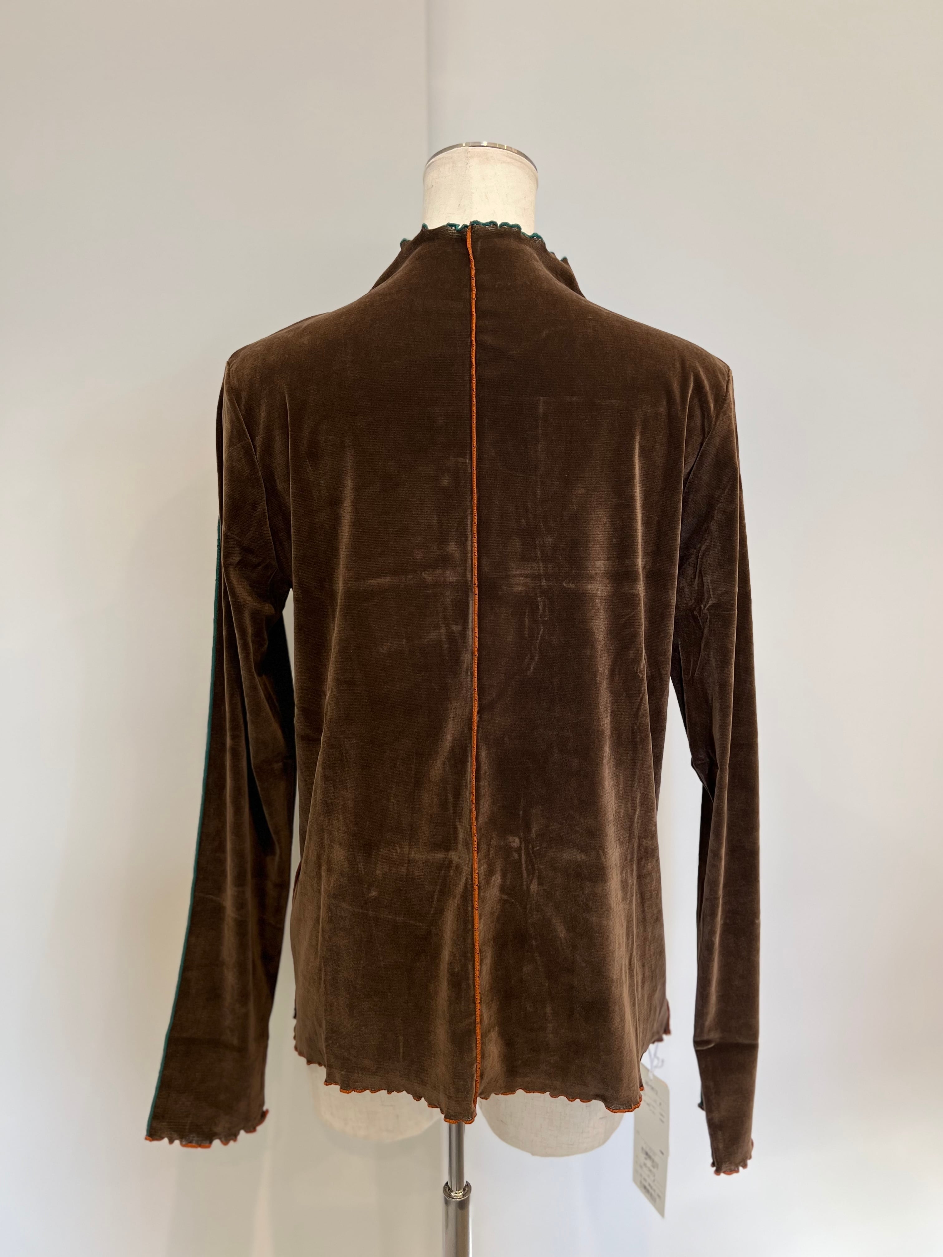 【SELECT】配色メロウボトルネックPO