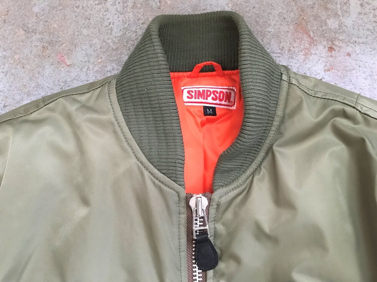 2017-2018AW SIMPSON MA-1 type winter jacket | AFTER DARK 2017-2018AW SIMPSON MA-1 type winter jacket | AFTER DARK