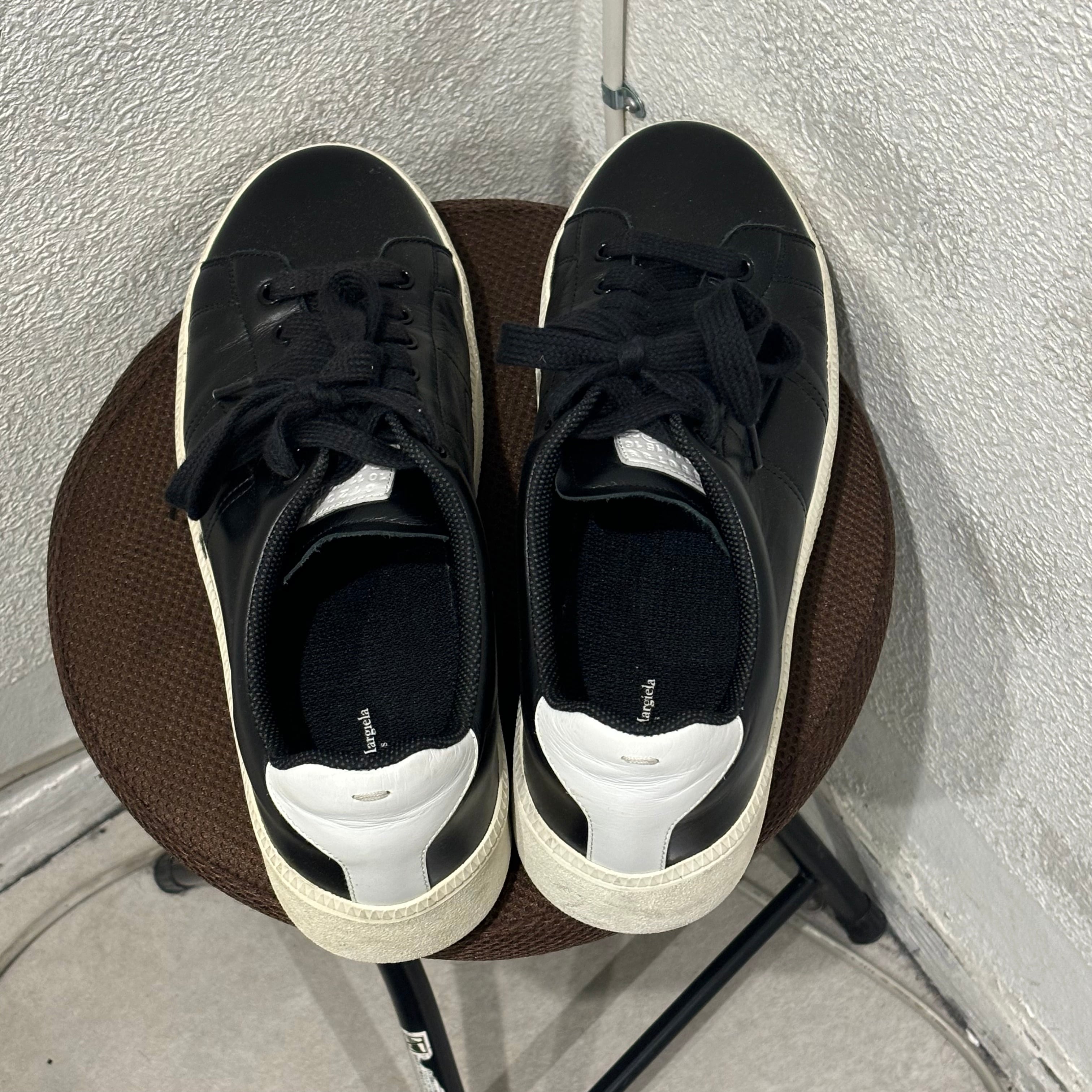 Maison Margiela メゾンマルジェラ ブラック スニーカー 厚底 Maison Margiela メゾンマルジェラ ブラック スニーカー 厚底